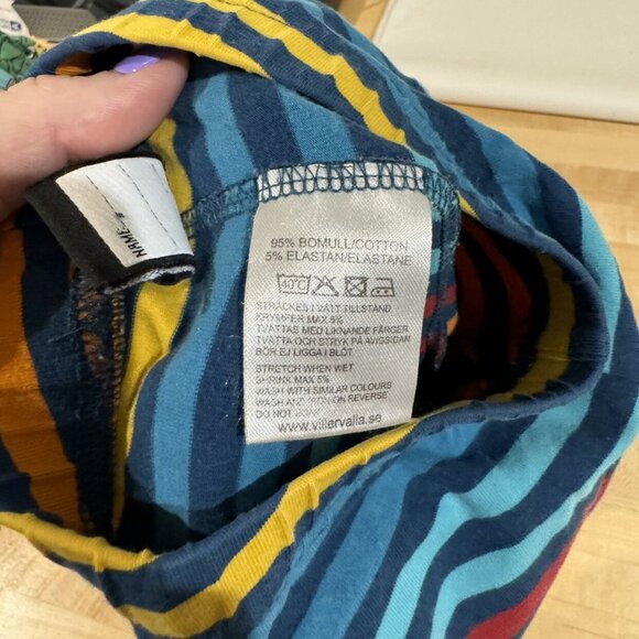 Villervalla Rainbow Stripe Pants Size 80 1 Year - Picture 4 of 4